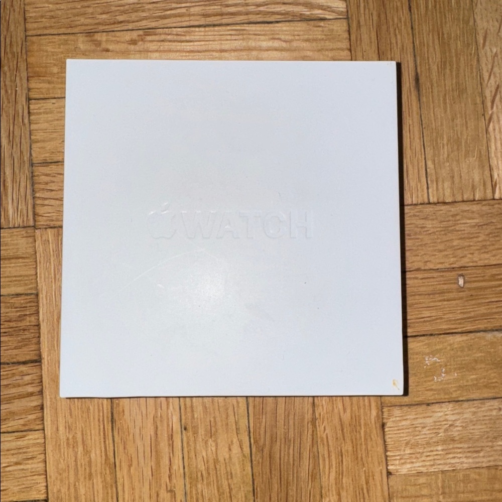 Apple Watch Packaging in White
